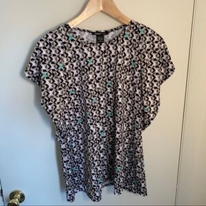 NWT Women’s Dolman Flutter sleeve career blouse
